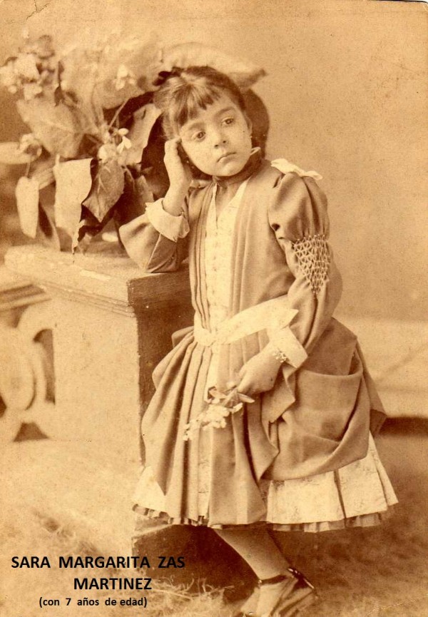 Margarita (mamina) en su infancia
